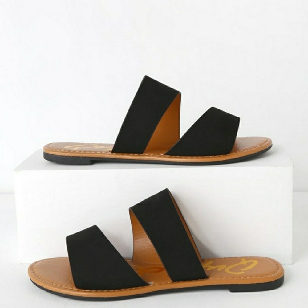 QUPID Black Block Slides ๐ - Picture 4 of 5
